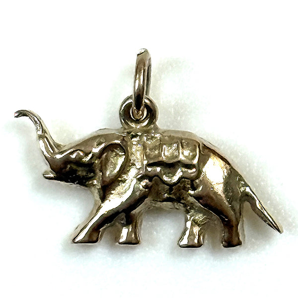 Vintage Miniature 9ct Yellow Gold “Elephant” Charm Pendant