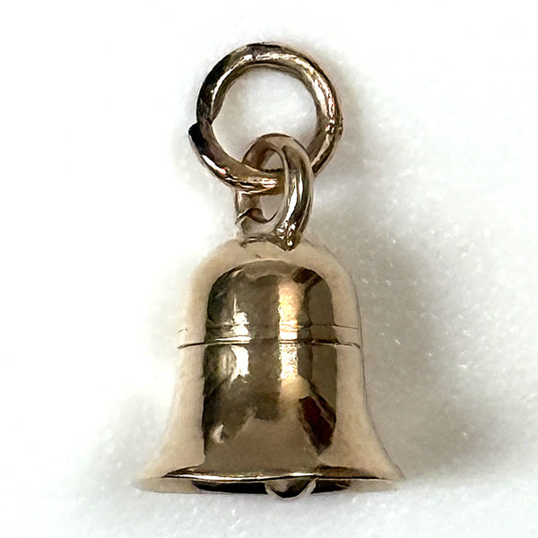Vintage Miniature 9ct Yellow Gold “Bell” Charm Pendant