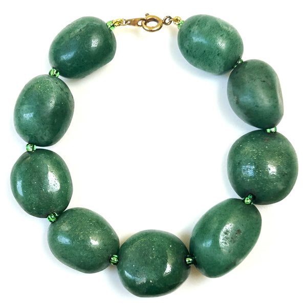 Aventurine Bead Bracelet