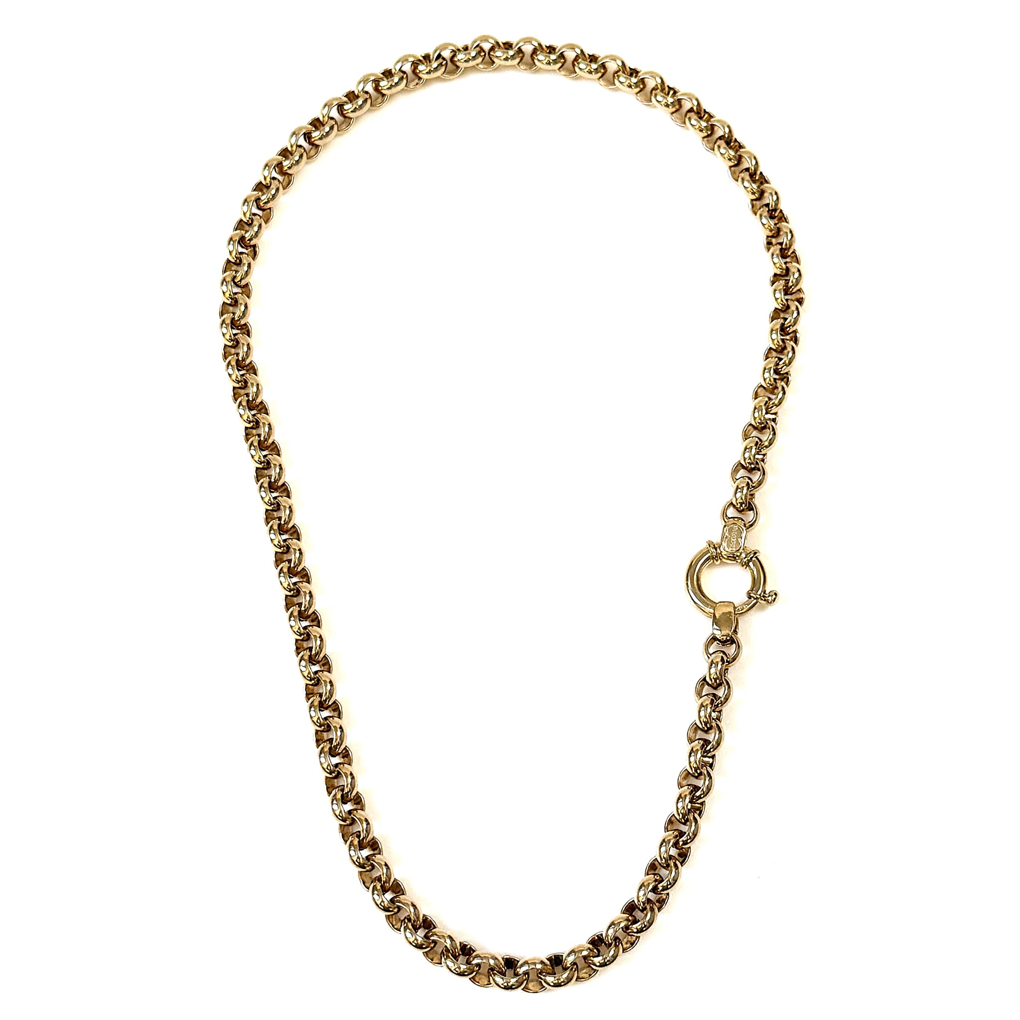 Vintage Italian 9ct Gold Necklace