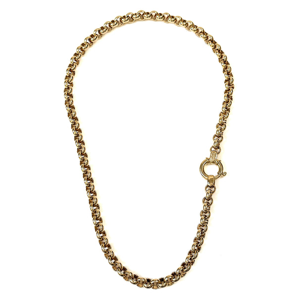 Vintage Italian 9ct Gold Necklace