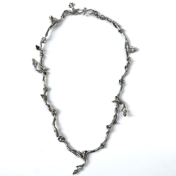 Hand-made Designer Silver Necklace