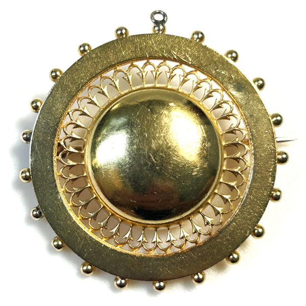 Antique 9ct Gold Brooch