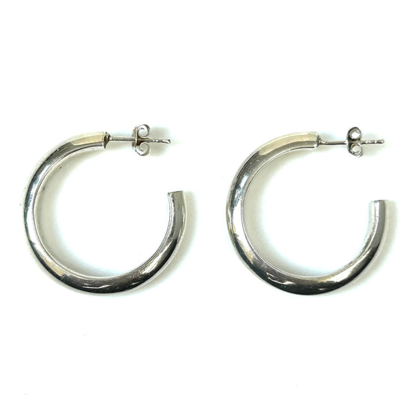 Silver Hoop Earrings