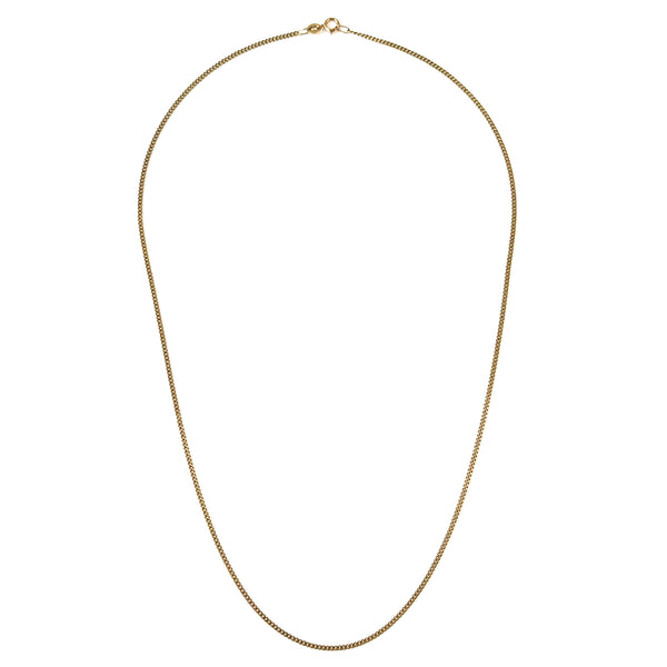 9ct Gold Curb Chain Necklace