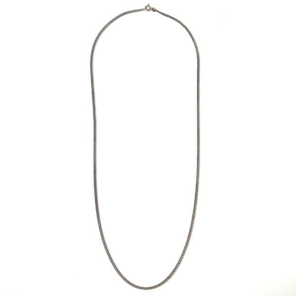 Vintage Sterling Silver Curb-Link Chain