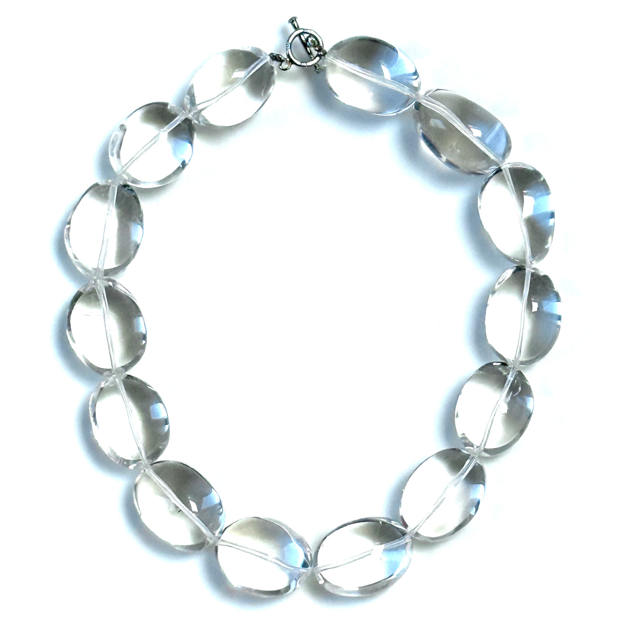 Rock Crystal Bead Necklace