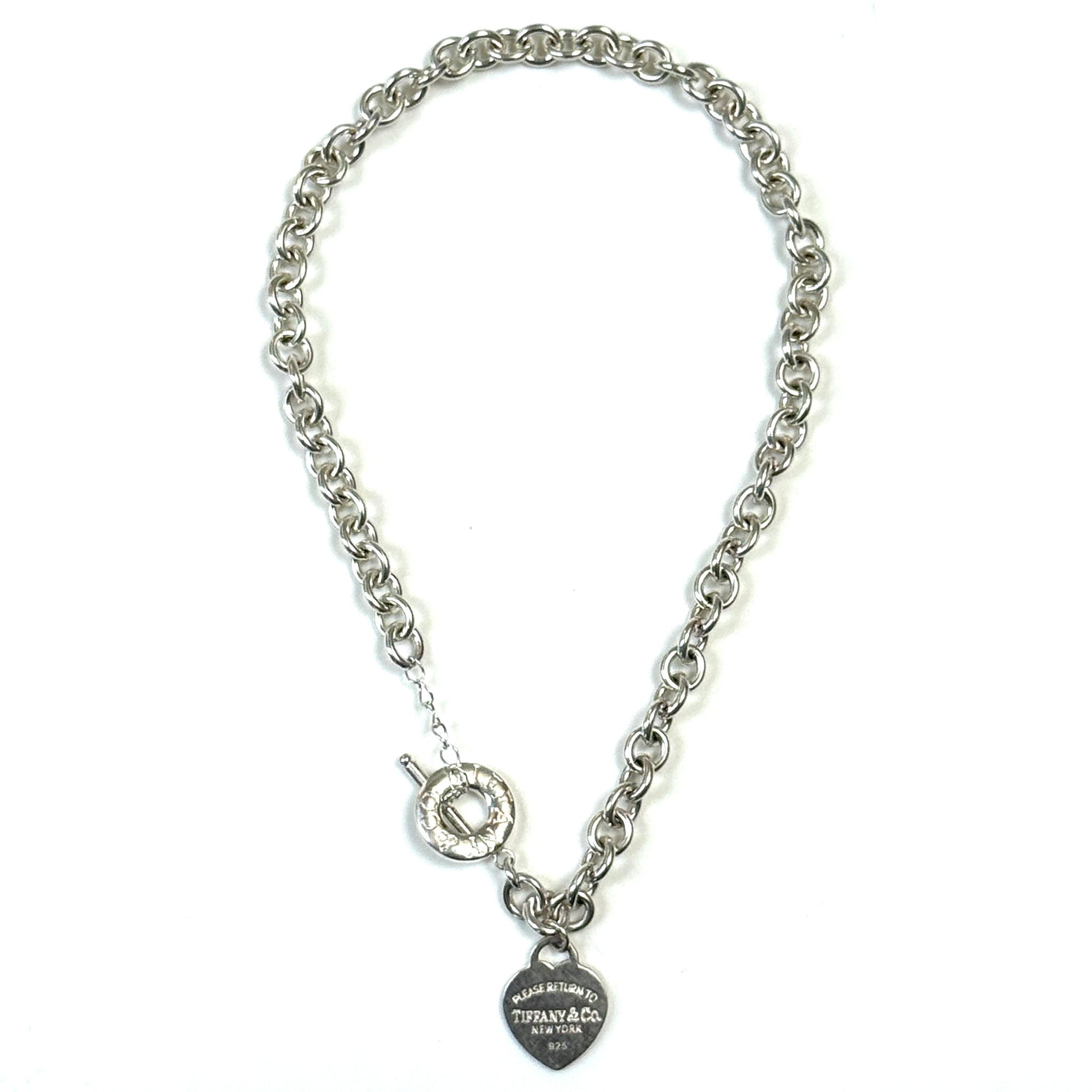 Tiffany and Co. “Please Return to Tiffany” Sterling Silver Necklace