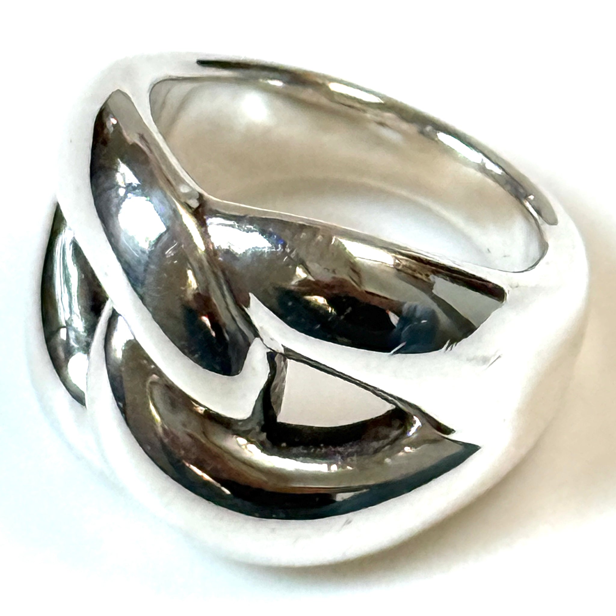 Vintage Sterling Silver Knot Ring – Bancroft Antiques