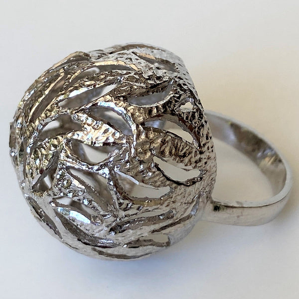 Large Sterling Silver Dress Ring