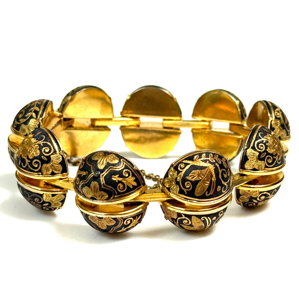 Vintage Niello Style Bracelet
