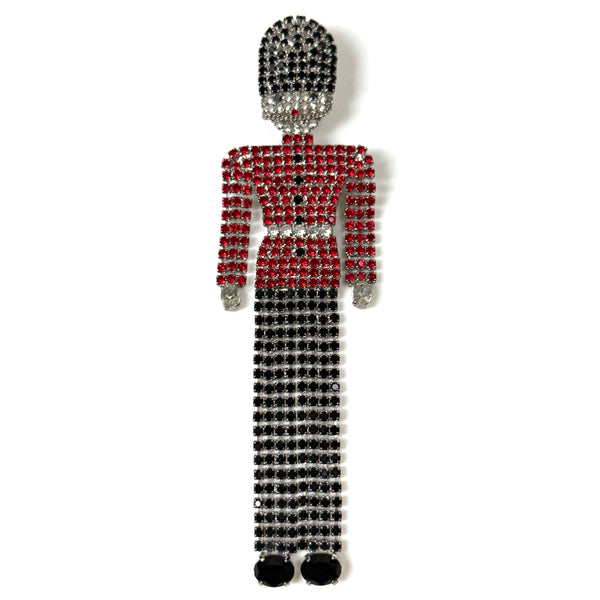Butler and Wilson “King’s Foot Soldier” Crystal Brooch