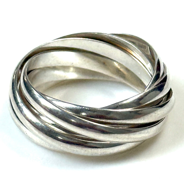 Sterling Silver “Russian Wedding Ring”