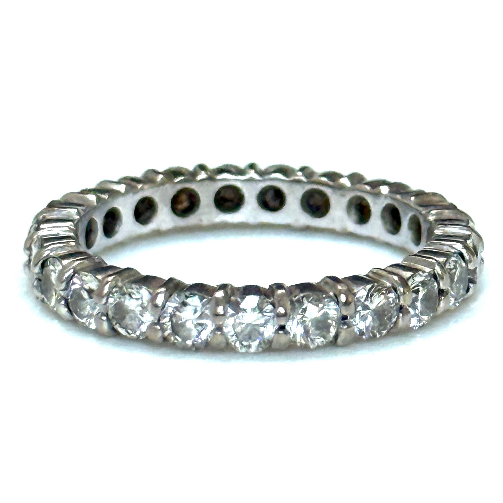 9ct White and Diamond Eternity Ring