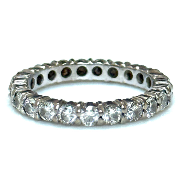 9ct White and Diamond Eternity Ring