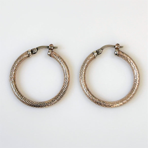 Sterling Silver Hoop Earrings