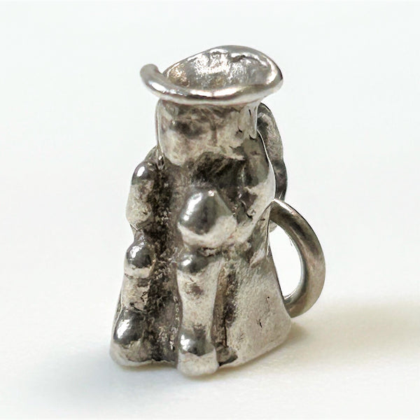 Miniature Silver “Toby Jug” Charm Pendant