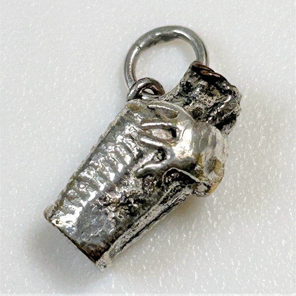 Miniature Silver “Wine Flagon” Charm Pendant