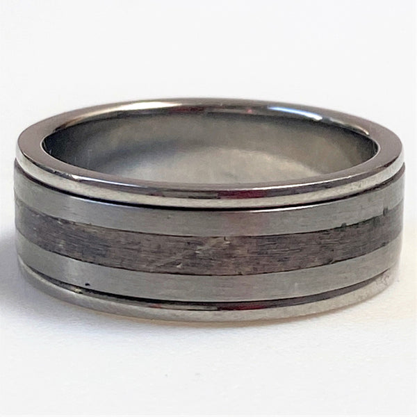 Stainless Steel Two-colour Men’s Ring