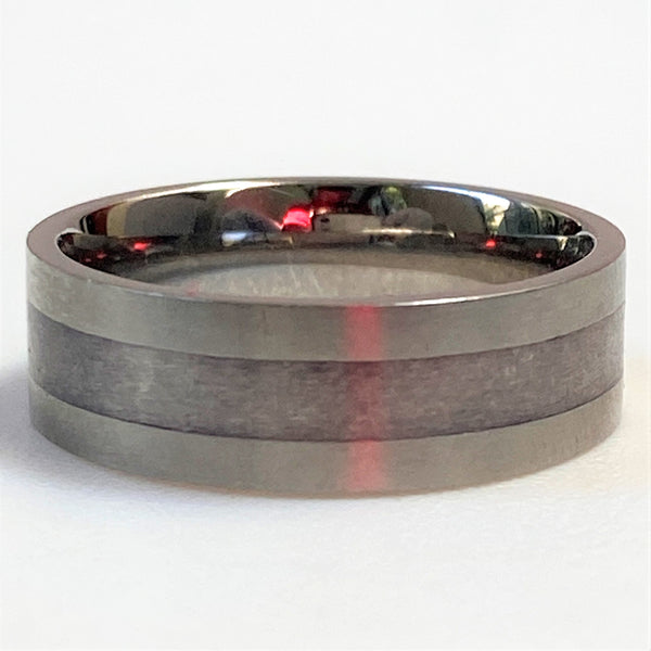 Stainless Steel Two-Colour Men’s Ring