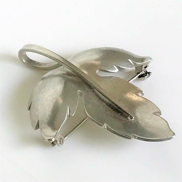 Sterling Silver Pendant Brooch by Birger Haglund